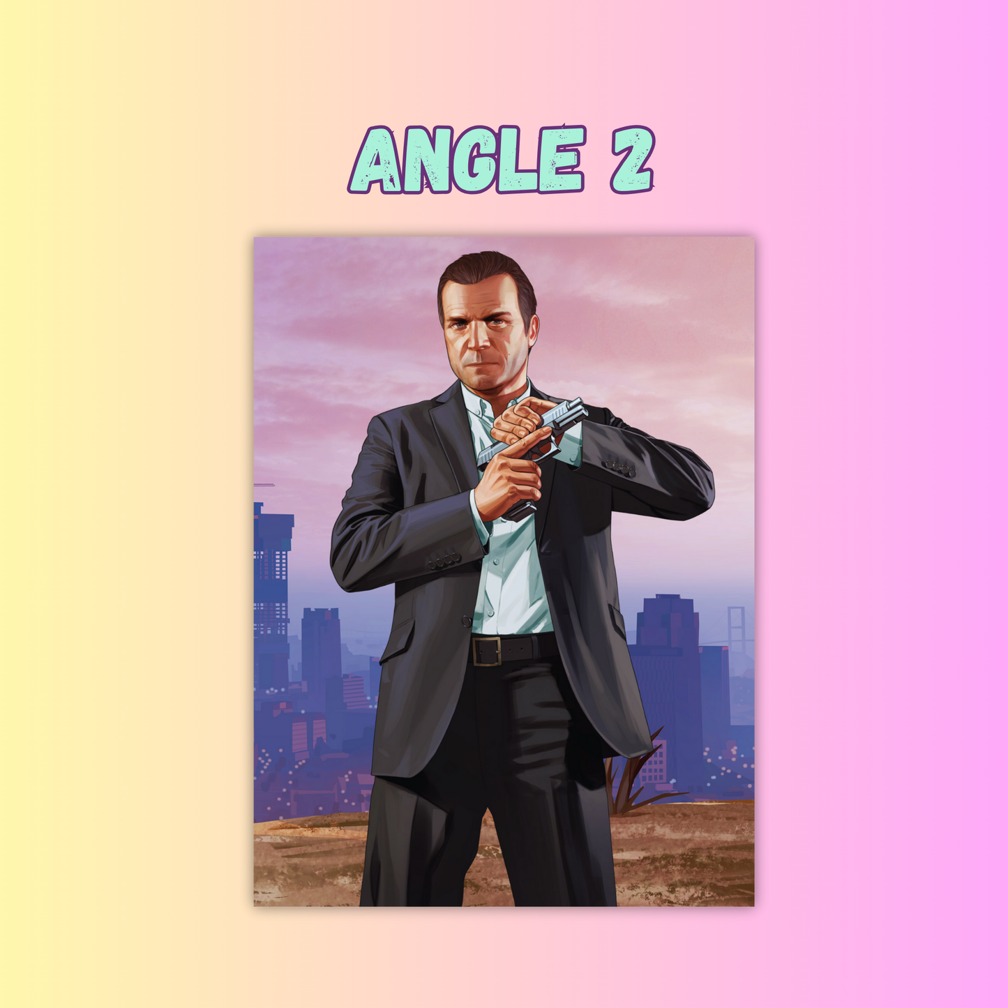 GTA 3-Angles Poster