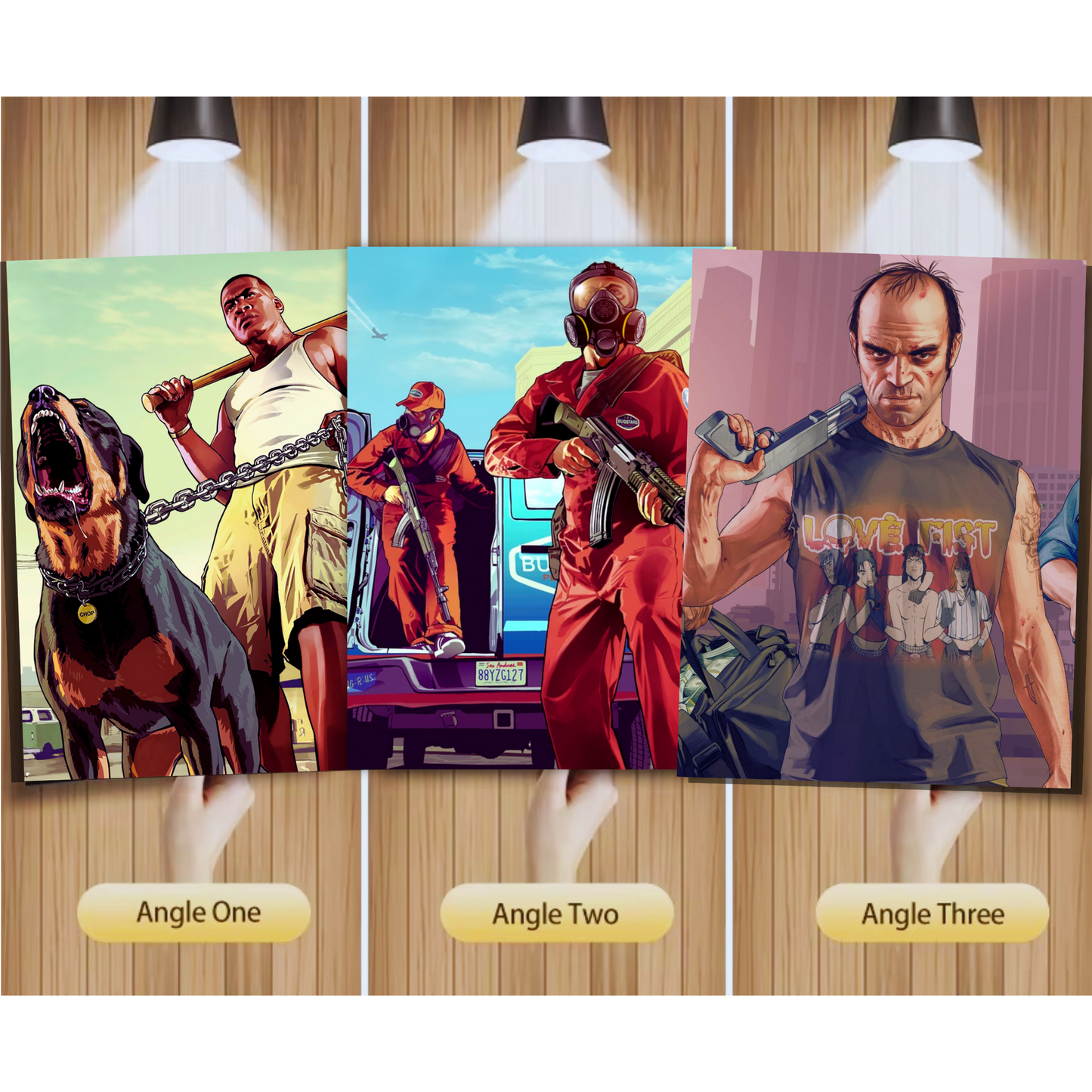 GTA 5 - 3D Poster