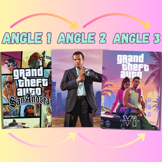 GTA 3-Angles Poster