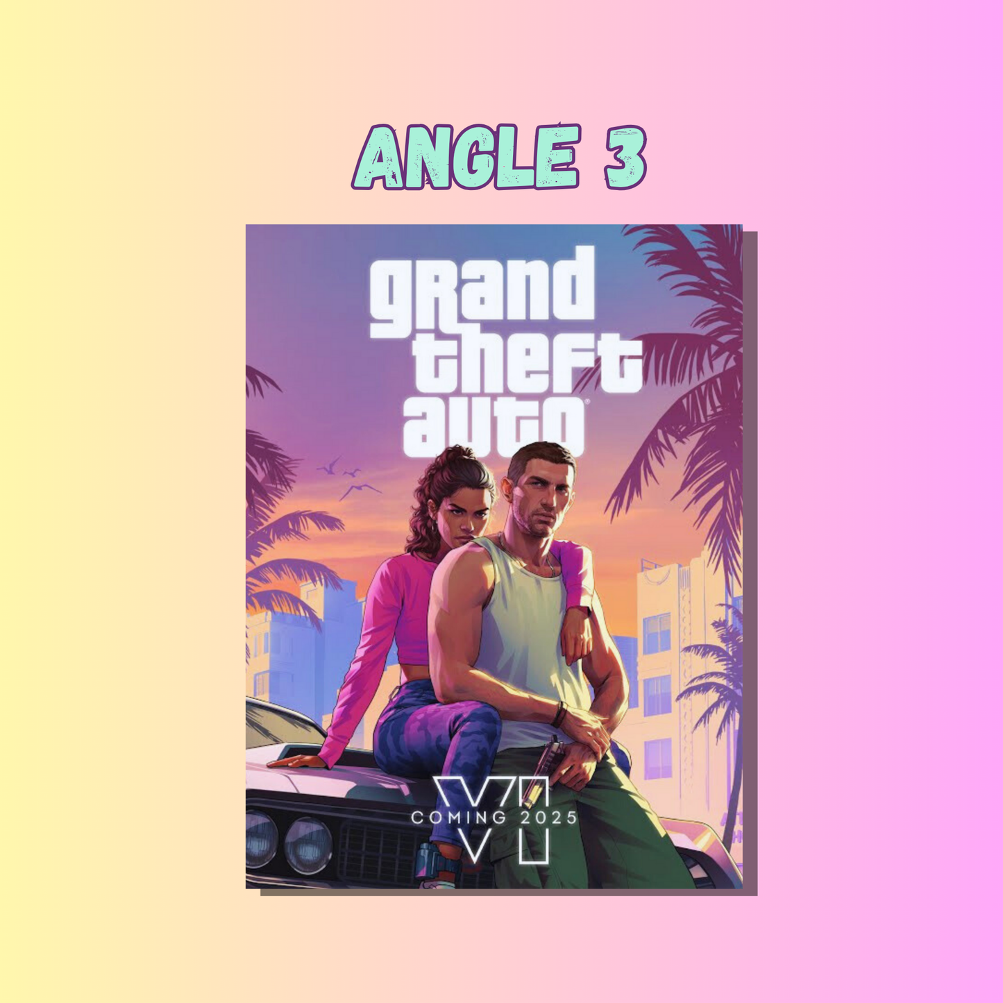 GTA 3-Angles Poster